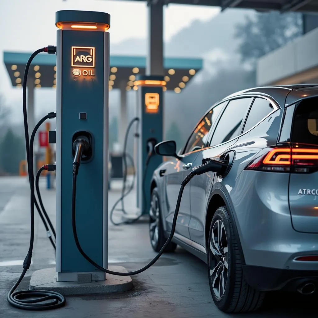 Punto de carga para vehículos eléctricos ARG Oil