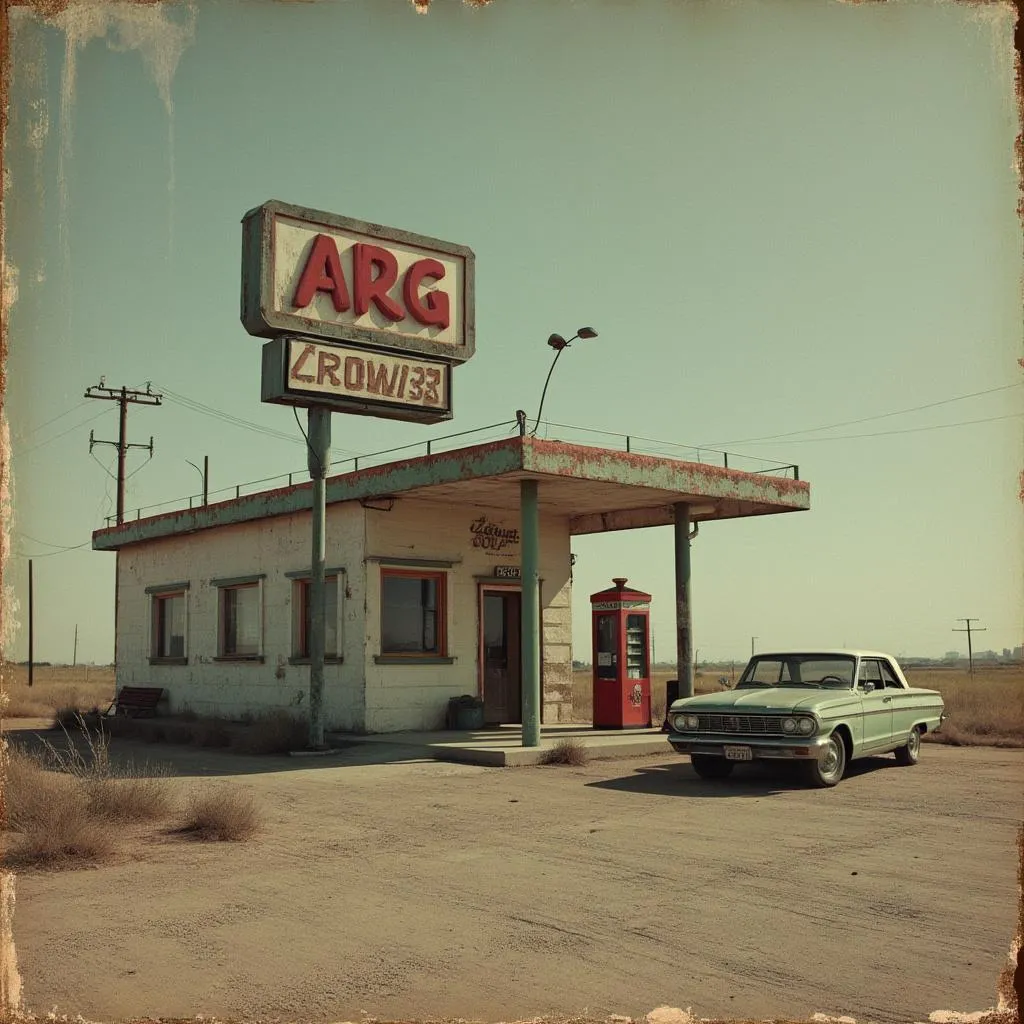 Estación de servicio histórica de ARG Oil